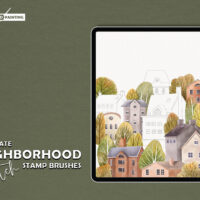 147 Procreate Sketch Neighborhood Stamp brushes 147 Procreate Sketch Neighborhood Stamp brushes