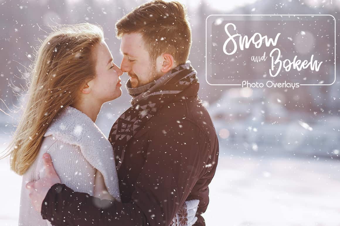 30 Snow and Bokeh Photo Overlays 30 Snow and Bokeh Photo Overlays