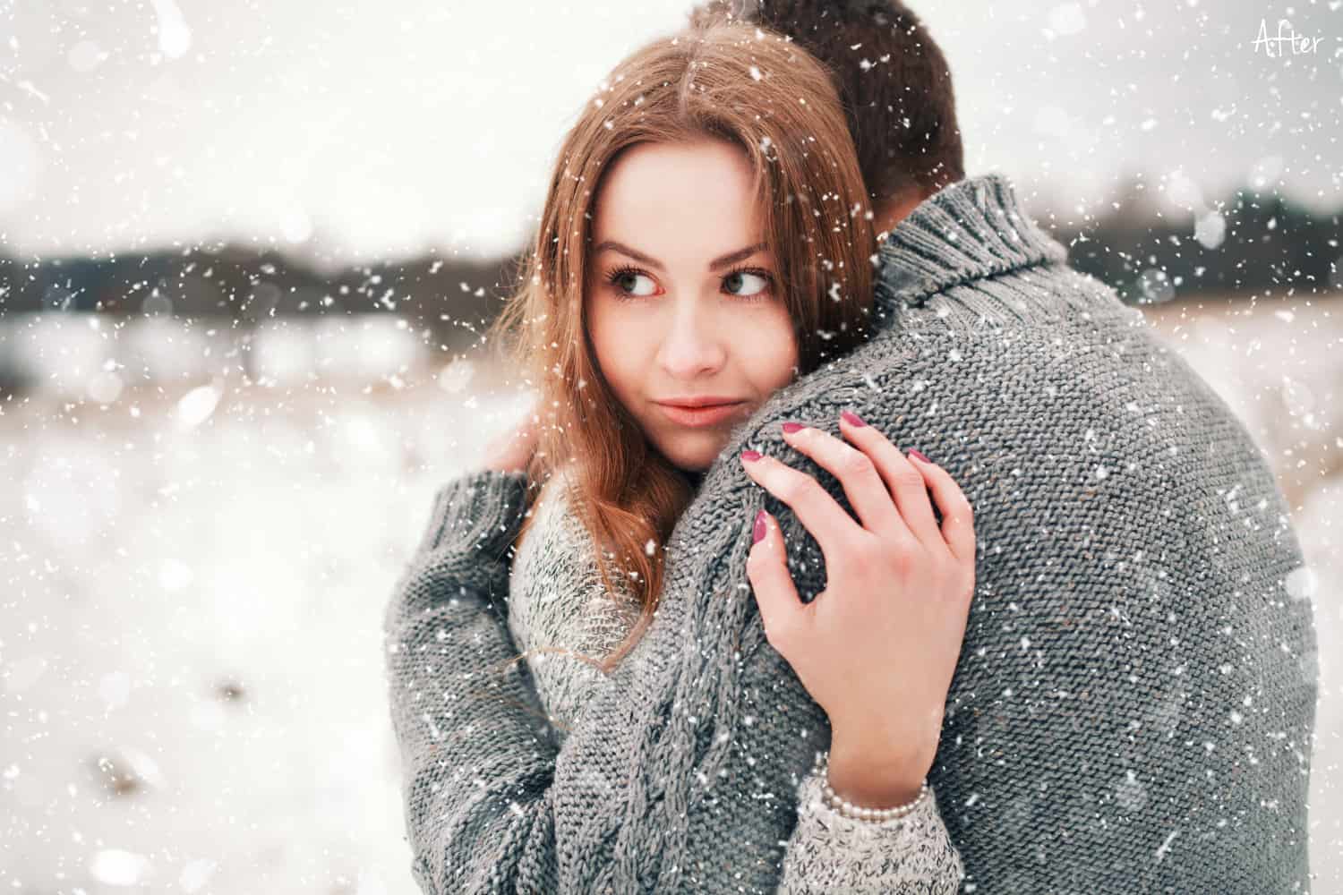 30 Snow and Bokeh Photo Overlays Snow Bokeh 2.2 - 30 Snow and Bokeh Photo Overlays