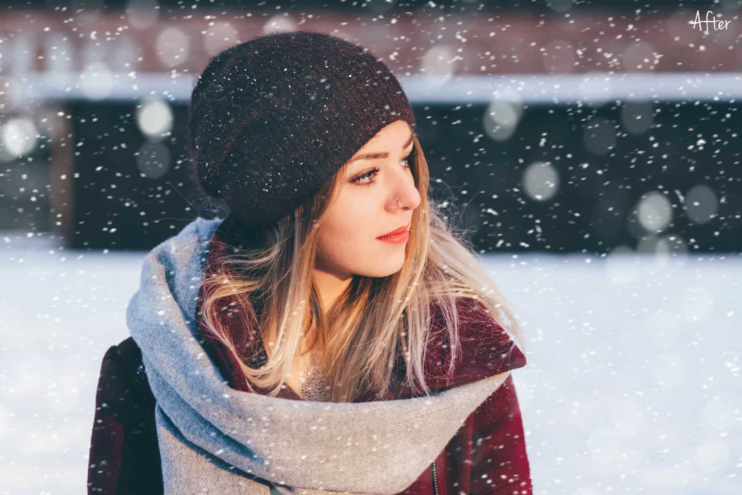 30 Snow and Bokeh Photo Overlays Snow Bokeh 3.2 - 30 Snow and Bokeh Photo Overlays