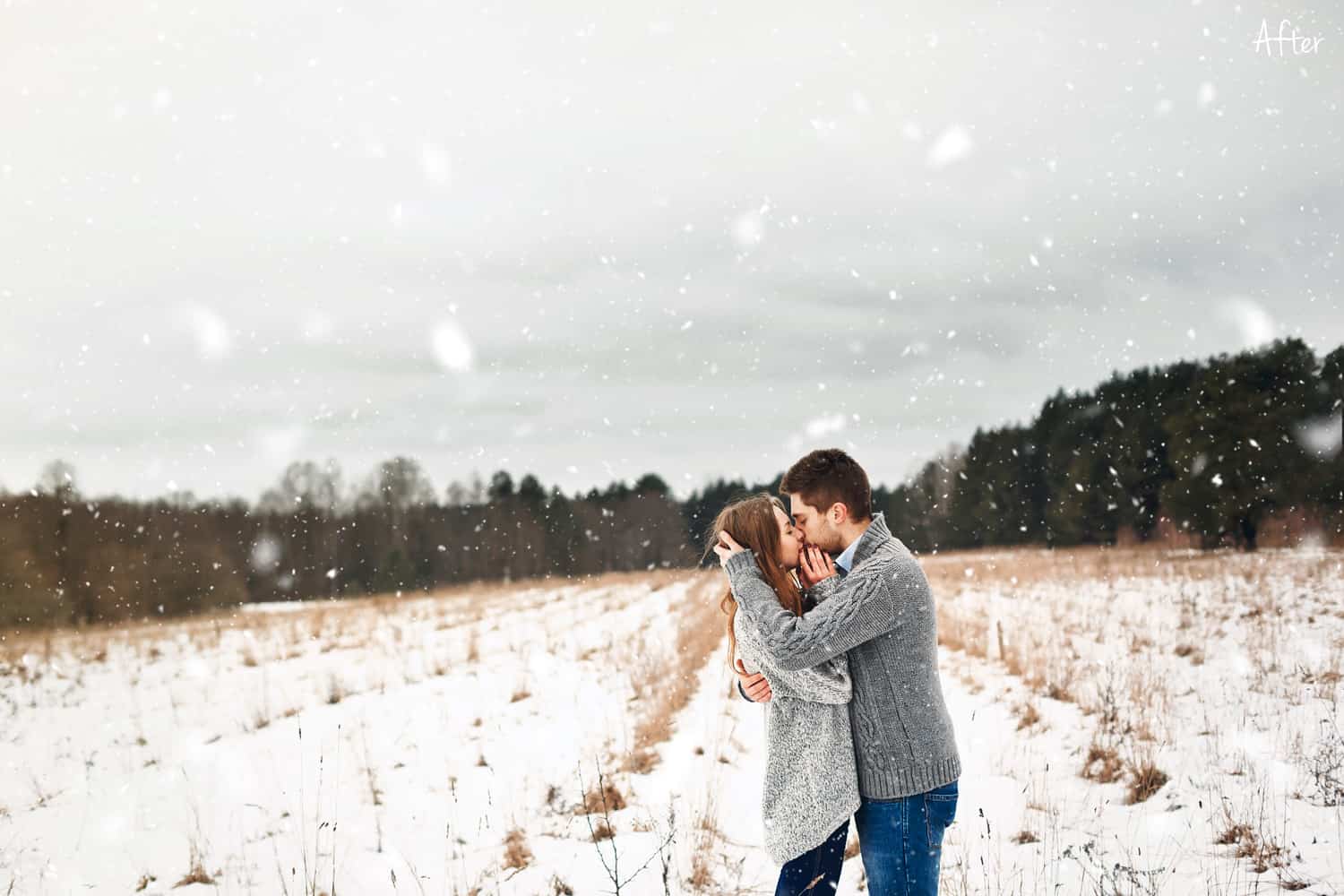 30 Snow and Bokeh Photo Overlays Snow Bokeh 5.2 - 30 Snow and Bokeh Photo Overlays