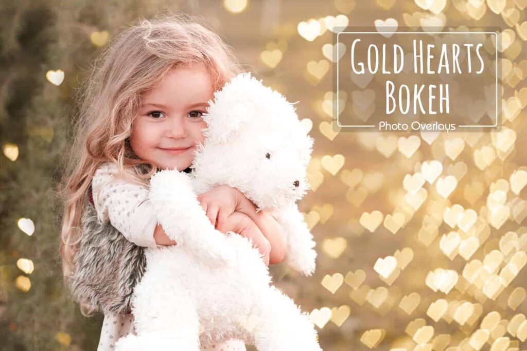 gold hearts prv1 1024x683 - 36 Gold Hearts Bokeh Overlays
