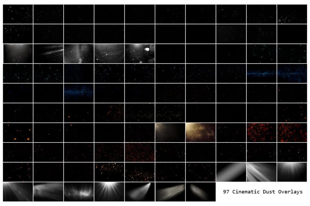 97 Cinematic Dust Overlays prv2 1024x681 - 97 Cinematic Dust Overlays