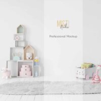 Interior Mockup Kids Room 0007