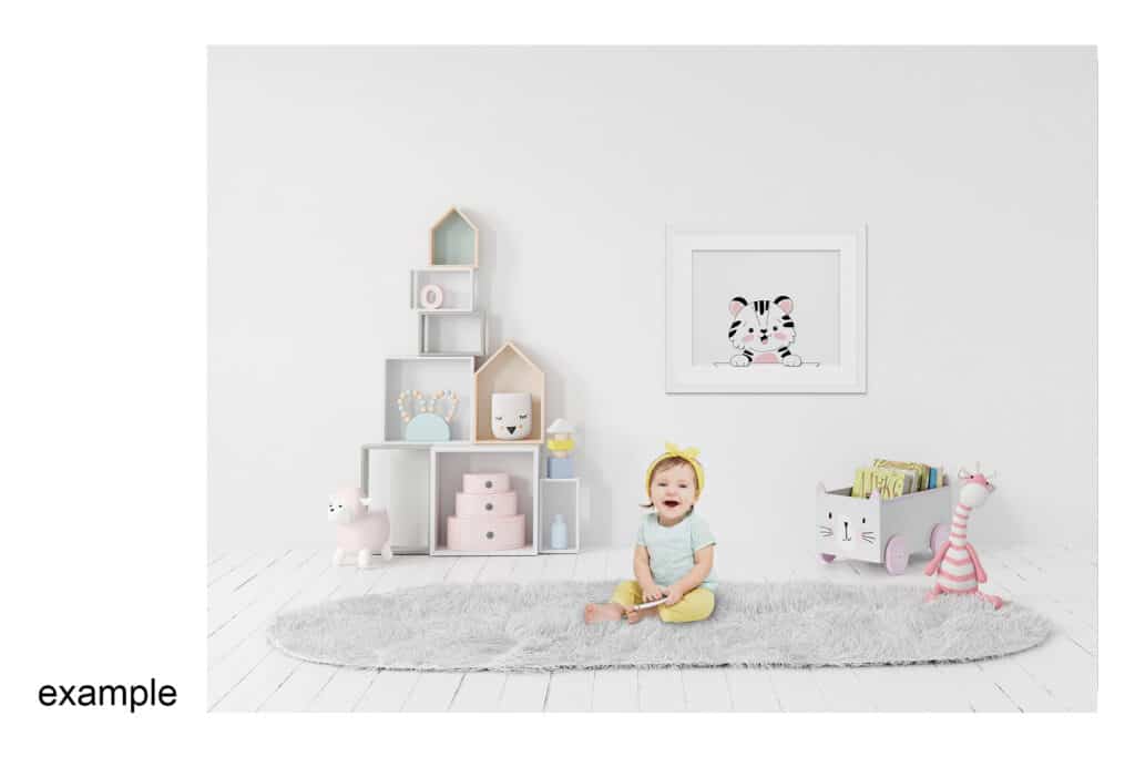 0007 prv 03 1024x683 - Interior Mockup Kids Room 0007