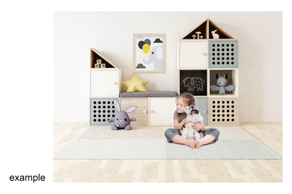 0008 prv 5 1024x683 - Interior Mockup Kids Room 0008