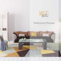 Interior Mockup living Room 003