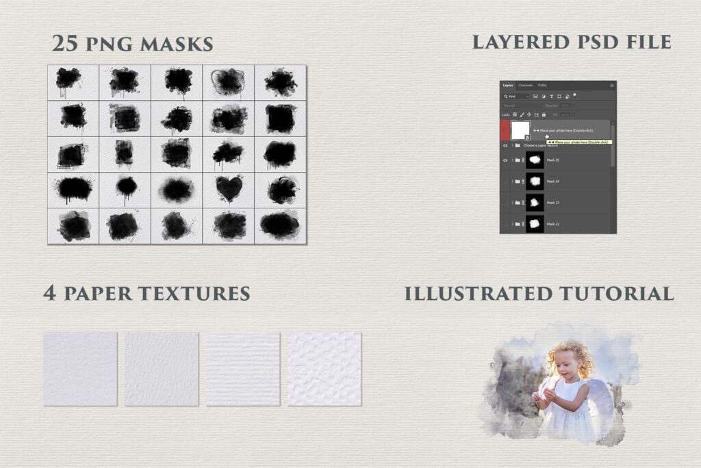 prv3 1024x683 - 25 Watercolor Masks