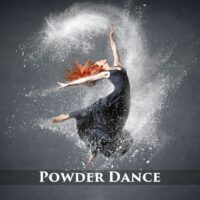 105 White powder overlays