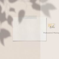 Poster Mockup 5x7 Landscape