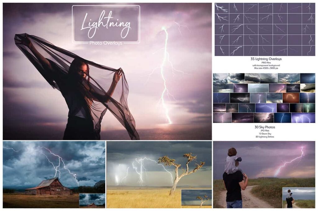 262 Sky Bundle Photo Overlays prv5 1024x681 - 262 Sky Bundle Photo Overlays
