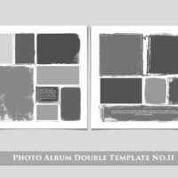 Photo Album Double Template No.11