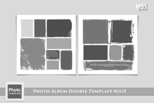 Photo Album Double Template No.11