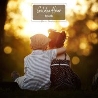 30 Gold Bokeh Overlays