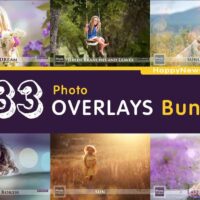 Sunny Day Bundle, 233 Photo Overlays