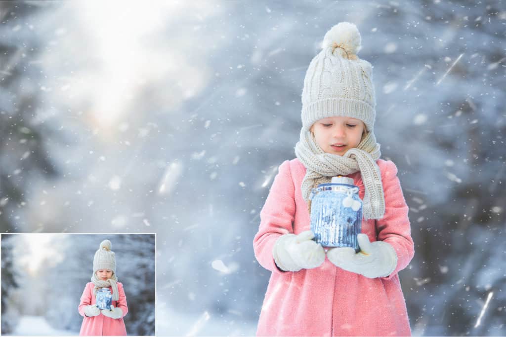 Realistic Snow prv 5 1024x683 - Realistic Snow Photo Overlays