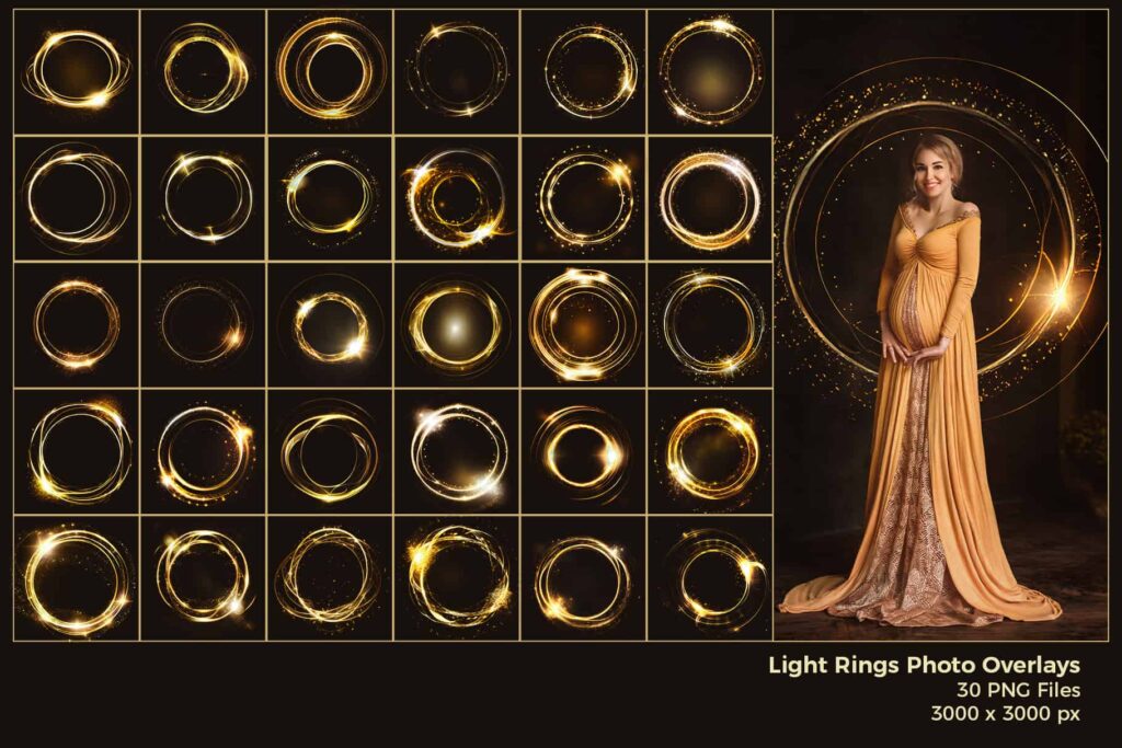 Golden Rings, Overlays, Light Spot, Christmas, Light photo overlays, Maternity, Photoshop, Portrait, Wedding, Landscape, Session, Pregnant Light Ring prv 2 1024x683 - Golden Rings, Overlays, Light Spot, Christmas, Light photo overlays, Maternity, Photoshop, Portrait, Wedding, Landscape, Session, Pregnant