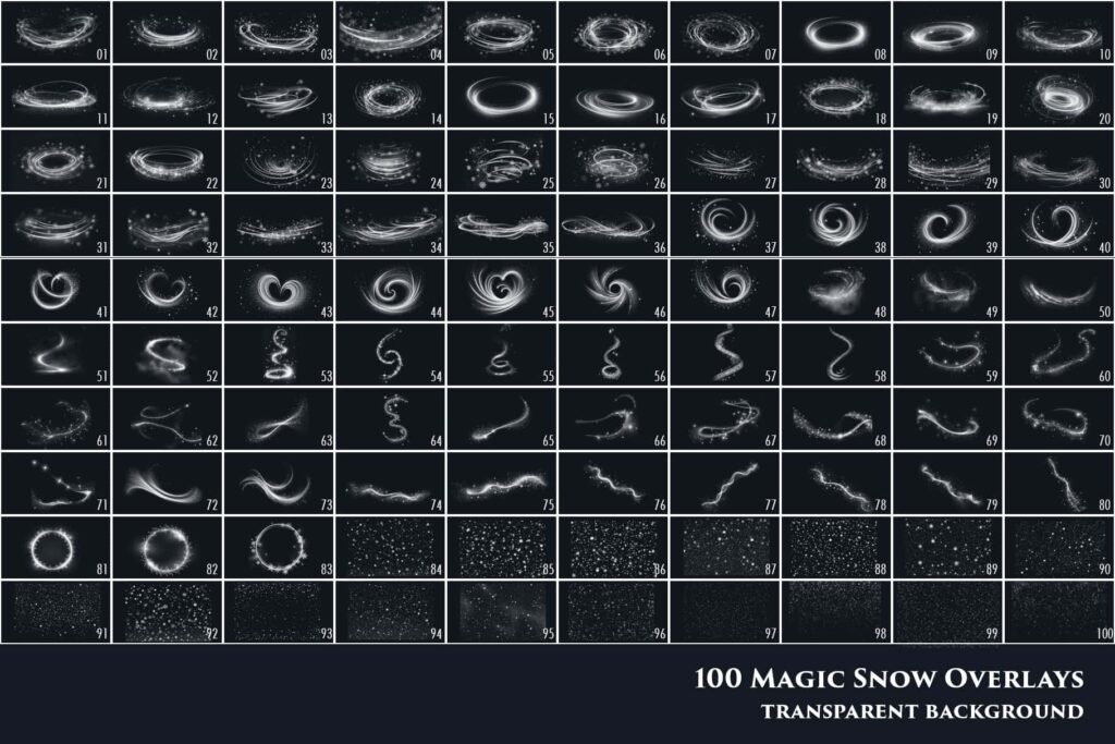 preview 1024x683 - 100 Magic Snow Overlays