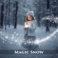 100 Magic Snow Overlays