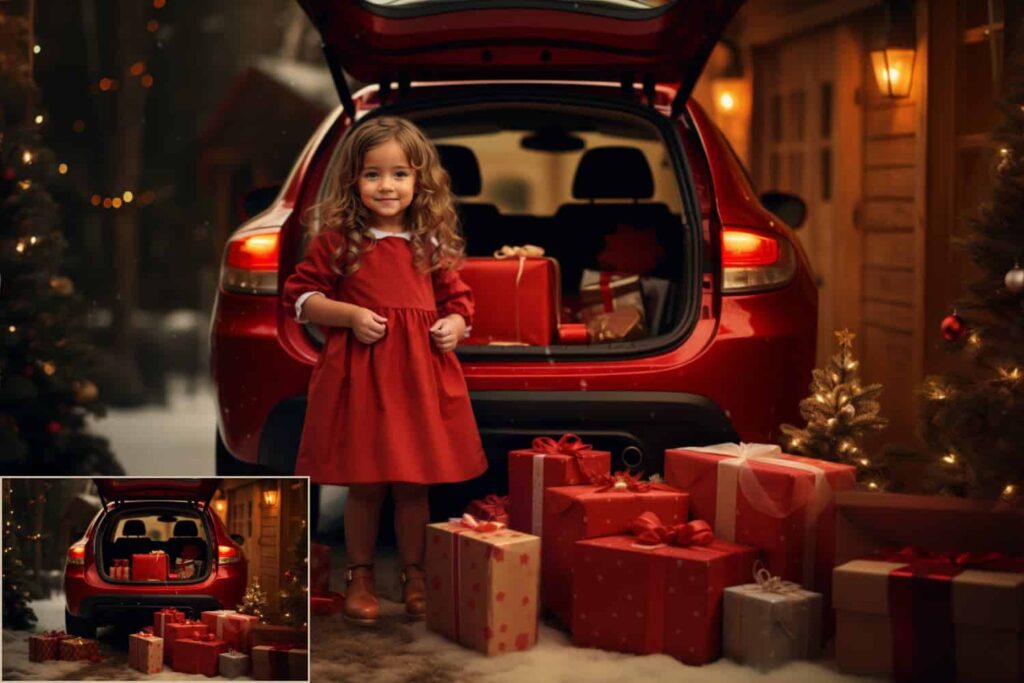prv 4 1 1024x683 - 40 Christmas Car Digital Backdrops