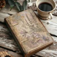 4 Vintage Lavender Pages Junk Journal Digital Kit Digital Collage Sheets Lavender Scrapbook Shabby Chic Decor Collection Design Art