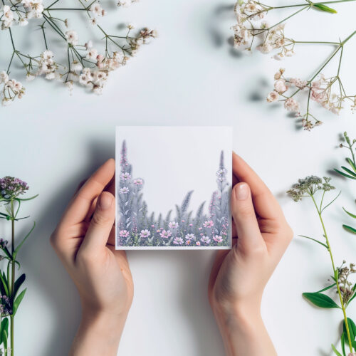 12 Floral Illustrations Botanical Frame Digital Set Instant Download Crafting Scrapbooking Flower PNG Transparent Journaling Collection