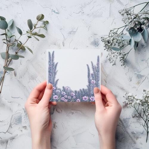 12 Floral Illustrations Botanical Frame Digital Set Instant Download Crafting Scrapbooking Flower PNG Transparent Journaling Collection
