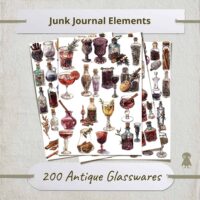 200 Vintage Glass Illustrations Scrapbook Junk Journal Transparent PNG Decorative Elements Old Bottles Jars Digital Collection Art Design 200 Vintage Glass Illustrations Scrapbook Junk Journal Transparent PNG Decorative Elements Old Bottles Jars Digital Collection Art Design