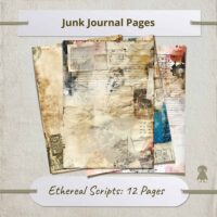 10 Vintage Ornate Frame Illustrations Transparent PNG Scrapbook Junk Journal Printable Paper Pages Embellishment Collection Design DIY Art